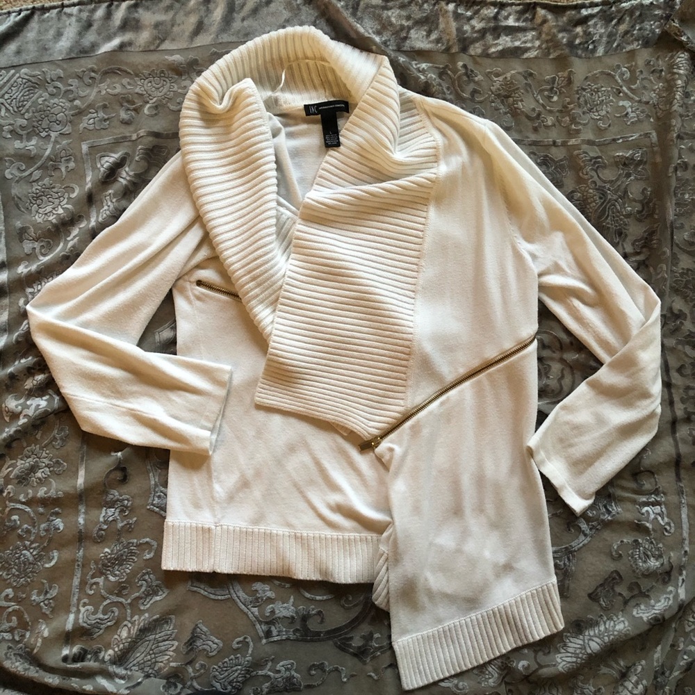 INC International Concepts Side-Zip Cardigan